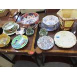 Collectors plates to include a Kutahya Osman pictorial plate, a Royal Doulton bowl, oriental and