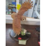 A Country Artists model owl Graceful Flight by David Lvey, limited edition 199/950 Location: RAB