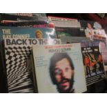 A quantity of 1950's-1980's LPs to include Lou Rawls, Elvis Presley, Tears for Fears and Ringo Starr
