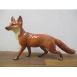 A Beswick ornament of a fox