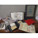 A postage stamp collection from around the world to include 19th century examples, stock books and