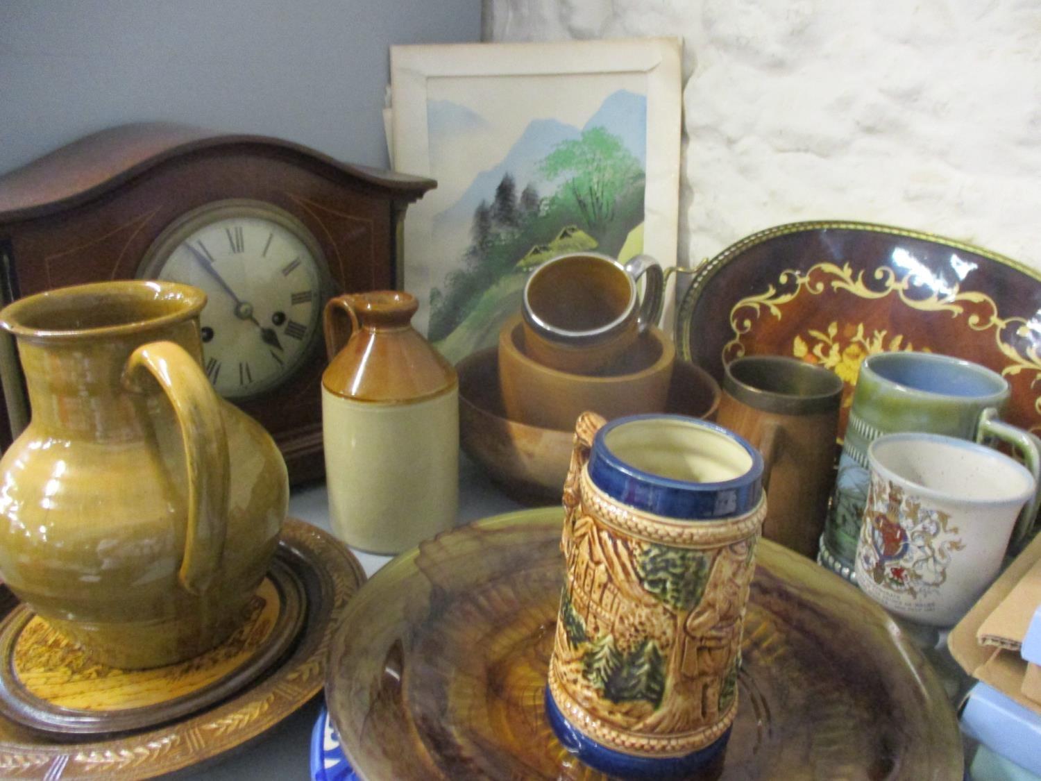 Ceramics, glassware, tureens, commemorative items, a book slide, collectors plates, 1960's French - Image 3 of 4