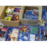 Vintage Lego to include trains, blocks, tiles, sheets and other items