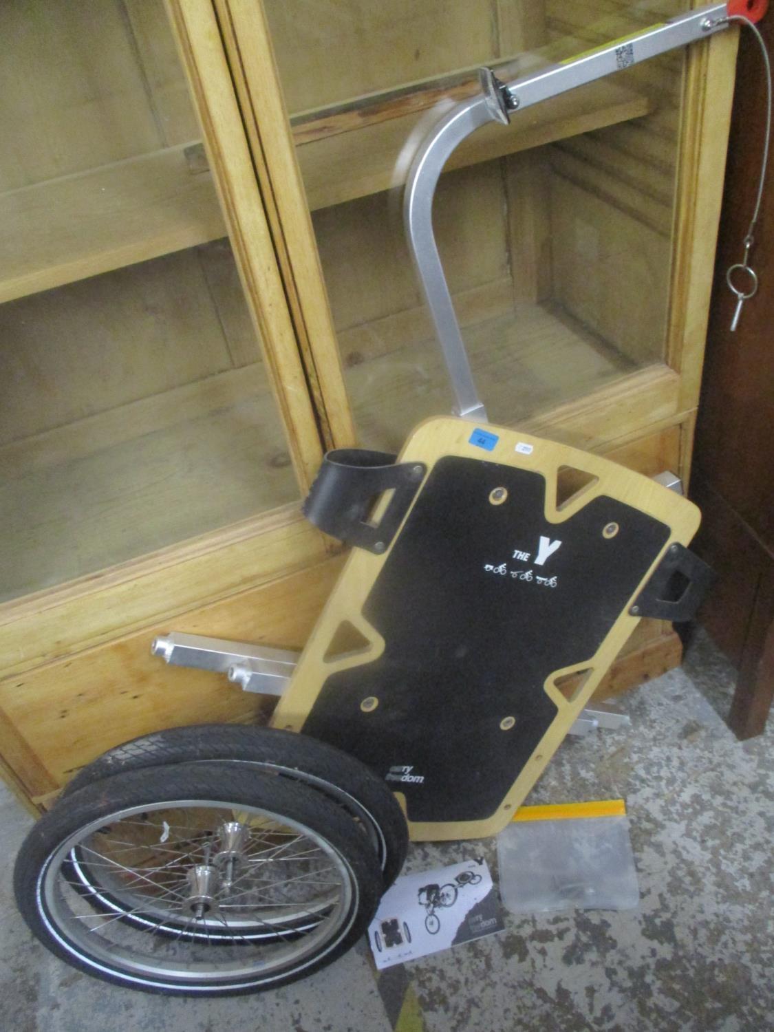 A Carry Freedom bike trailer