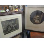 Two 19th century prints of King Charles spaniels, 'Fairy' Landseer's favourite spaniel framed and
