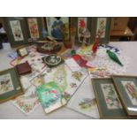 A 1953 Coronation handkerchief and other mid 20th century collectors handkerchiefs together with