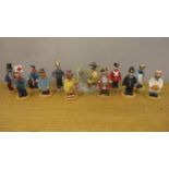 Twelve Camberwick Green figures to include The Artist, Diddle, Mr Crockett and others