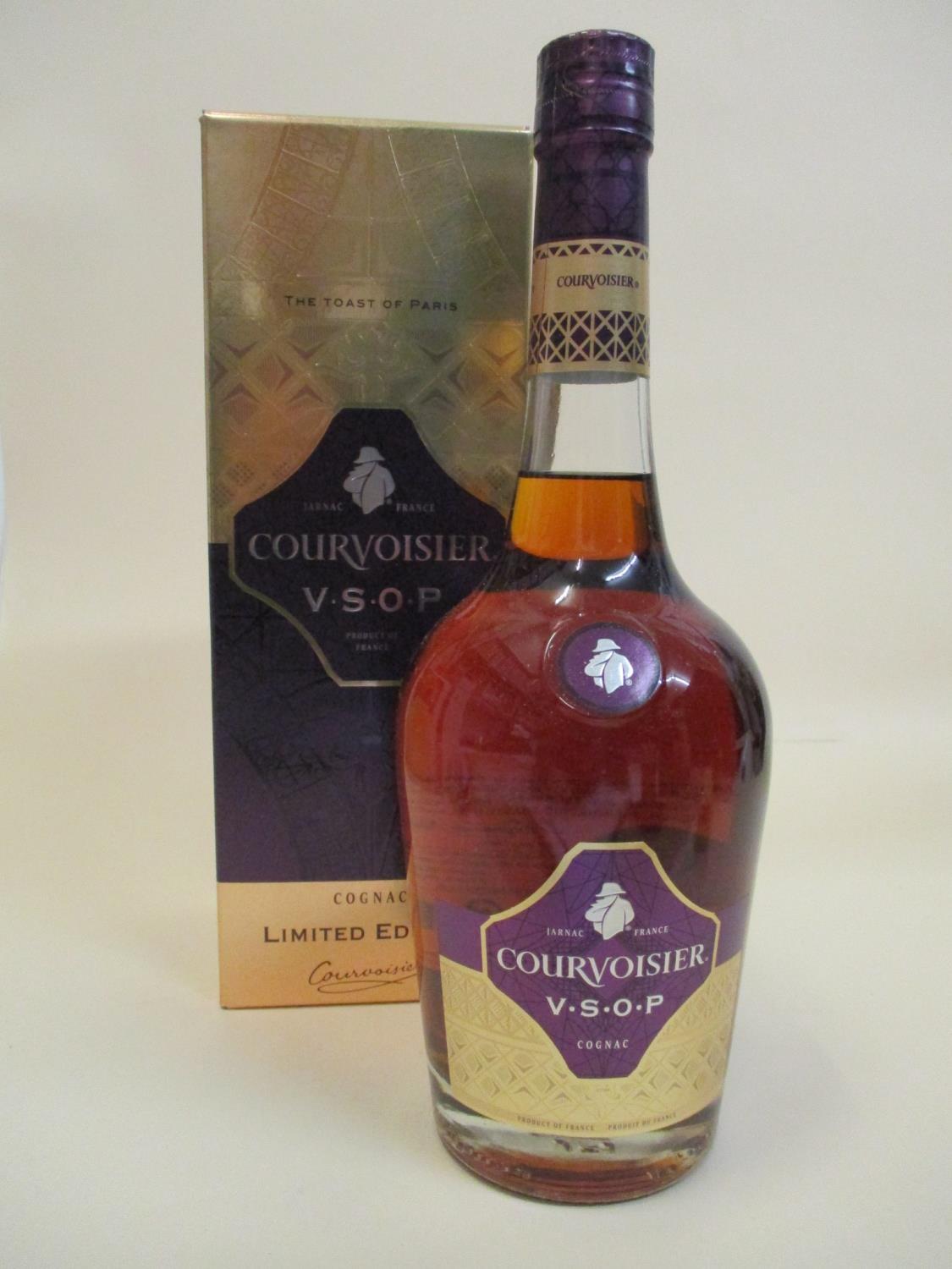 One bottle of Jarnac, France, Courvoisier VSOP Cognac, limited edition, 70cl