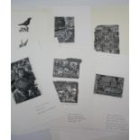 A collection of wood engravings, to include works by Joan Hassall (1906-1988), Richard Shirley Smith