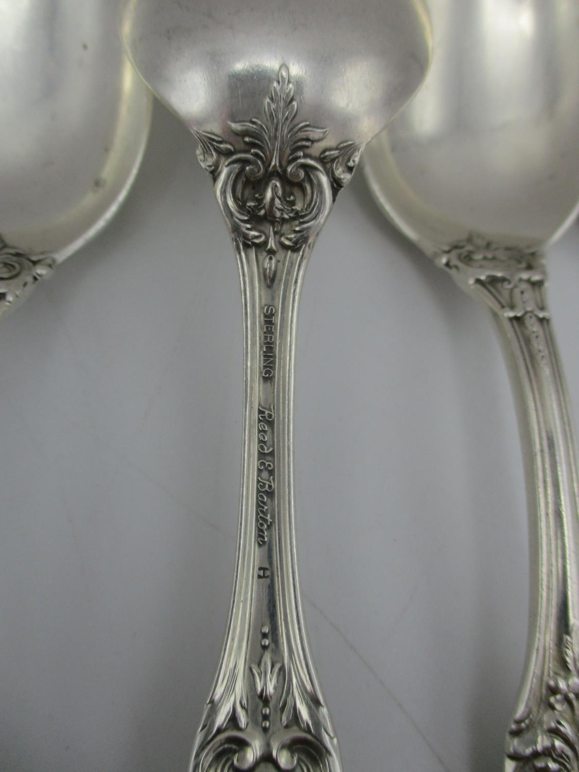 A set of 20th century American silver flatware by Reed & Barton, in the Francis I pattern, - Image 5 of 6