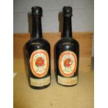 Two bottles of Bass Kings Ale Feb 22 1902 - July 1977