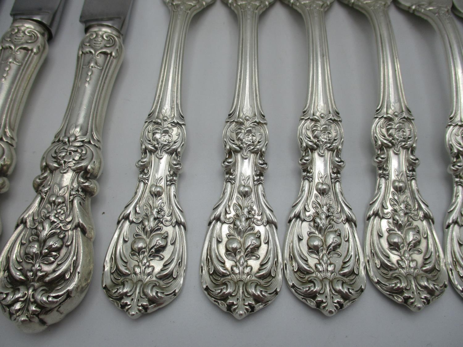 A set of 20th century American silver flatware by Reed & Barton, in the Francis I pattern, - Image 2 of 6