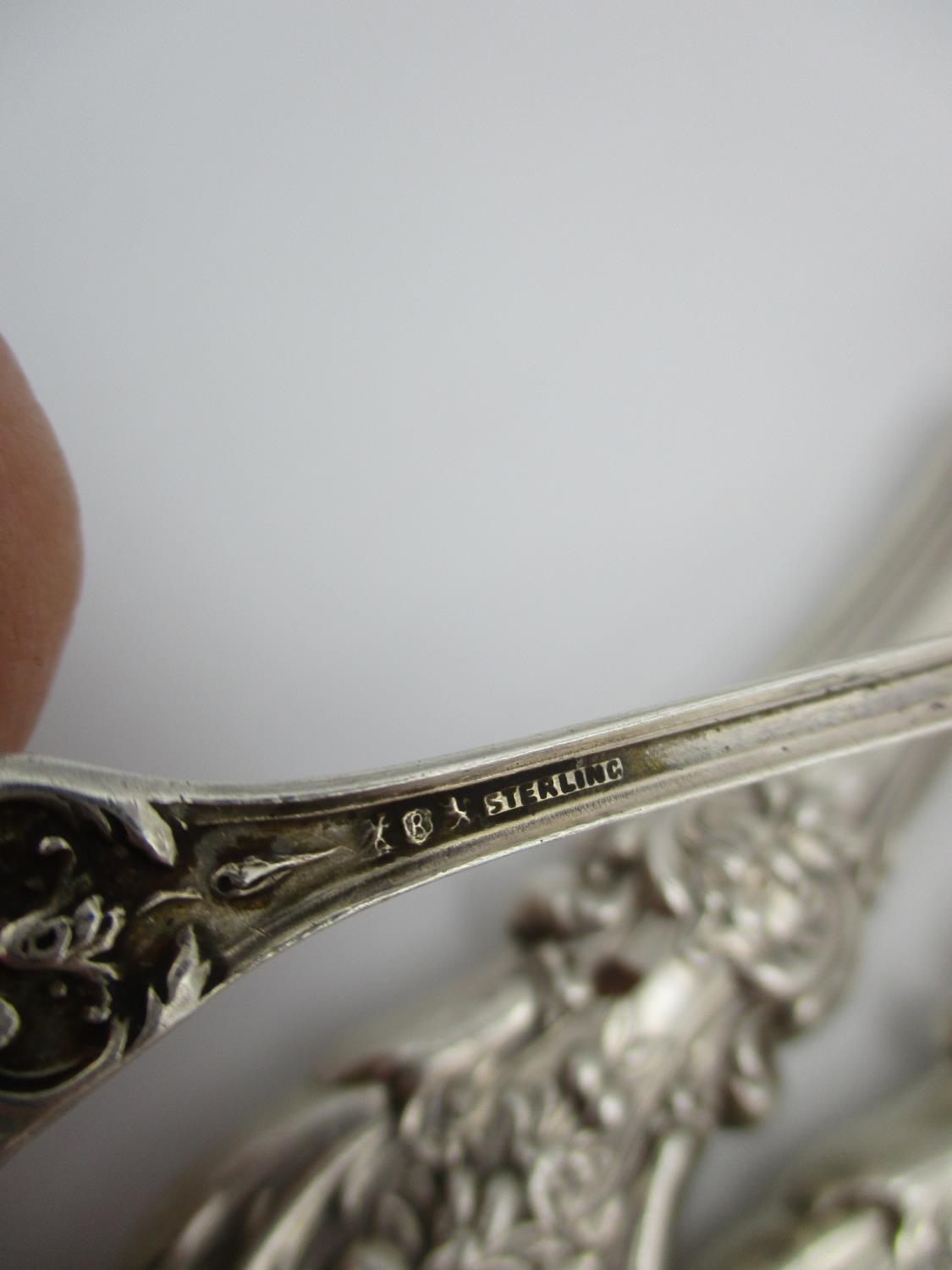 A set of 20th century American silver flatware by Reed & Barton, in the Francis I pattern, - Image 6 of 6