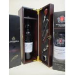 Three bottles of late bottled Port to include Taylors 2001 and Taylors 2007, Andresen