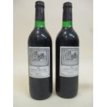 Two bottles of Chateau Beau-Site 1978, Bordeaux