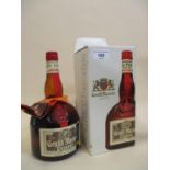 One boxed bottle of Grand Marnier Liqueur, 1 litre and one boxed Grand Marnier, 70cl