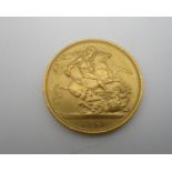 An Elizabeth II gold full sovereign, 1959