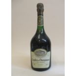 One bottle of Comtes de Champagne Taittinger, 1966 Extra Dry
