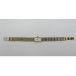 A 9ct gold ladies Rotary wristwatch, 16.5 cm long, weight 13 g