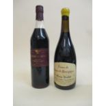 One bottle of Alain Verdet Creme de Mure and one bottle of Creme de Cassis de Bourgogne