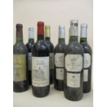 Eight bottles of mixed reds to include 1999 Rioja, Chevalier Hooper 1995
