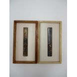 Two 18th century Japanese Hamano School kozuka, one attributed to Masayuki (1696-1769) depicting a