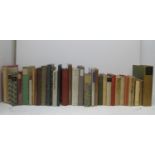 A collection of early 20th century books from the Nonesuch Press, to include eight 'Weekend book',