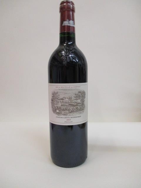 1 Bottle of Chateau Lafite Rothschild 2003 Pauillac - Image 3 of 7