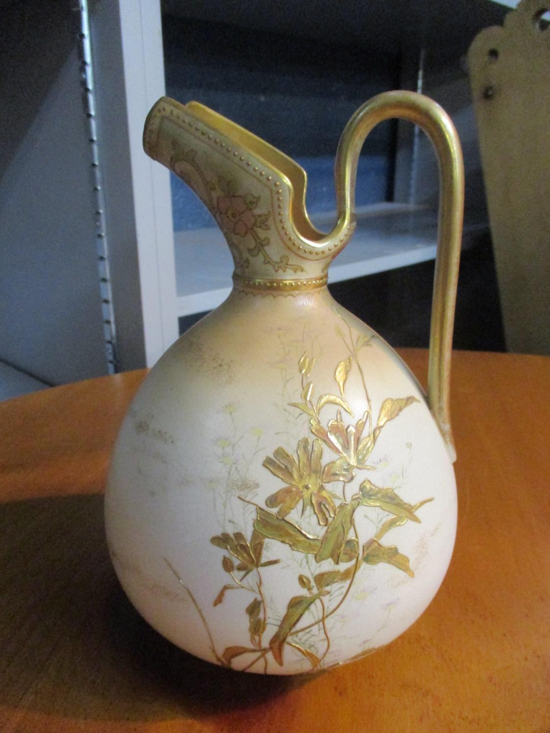 A Belleek black stamp jug, two Wedgwood black basalt commemorative tankards, a studio pottery - Image 4 of 9