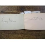 A 1930's Film/TV/Radio celebrity autograph book containing signatures of Leslie Hutchinson (