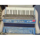 An Alvari piano accordion