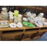 Twentieth century china to include a Royal Doulton Kingswood six setting tea set, other mixed part