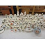 A large quantity of Arcadian ware, W.H. Goss and similar ornaments together with a Carlton ware