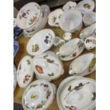 Royal Worcester Evesham, White Gold, Arden and Wild harvest oven to tableware