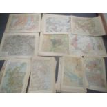 Comprehensive group of over one hundred early 20th century maps by F A Brockhaus including city-
