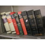 Eight books on law to include The Common Law Library volumes 1 and 6