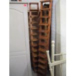 Two Bang and Olfson CD wall racks 88cm high