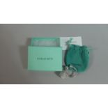 A Tiffany Sterling Silver Keyring with Original Box and Bag