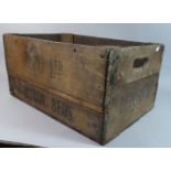 A Vintage Wooden Apple Crate for Copo Ltd, Potton, Bedfordshire