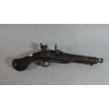 A Reproduction Model of Spanish Flintlock Pistol, 40cm Long