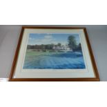 A Framed Limited Edition Baxter Print, Little Aston Golf Course, Signed by the Artist in Pencil,