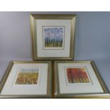 A Set of Three Limited Edition Prints, Spring Fever, Summer Madness and Autumn Breezes