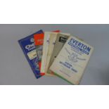 A Collection of 8 1960 Football Programmes to Include Everton, Plymouth, Derby, Millwall, Swindon