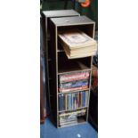 A Black and Decker Sack Truck/Trolley and Two Storage Units Containing DVD's, CD's and Magazines