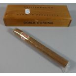 Three Crispin Patino, Venezuelan Double Corona Cigars in Wooden Case