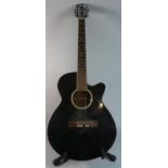 A Stagg Acoustic Guitar Model SW206CE-BK