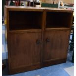 A Pair of Mid 20th Century Oak Bedside Cabinets