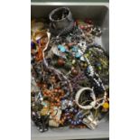 A Tray of Costume Jewellery