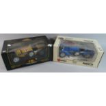 Two Boxed Burago Diecasts, Bugatti Grand Prix and Bugatti 59 (1934)