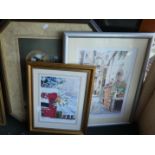 A Collection of Three Framed Prints